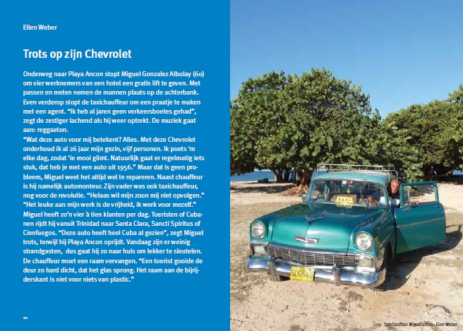 TGI CUBA Trots op chevrolet